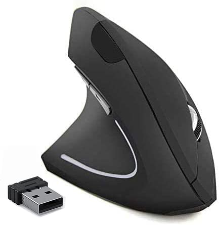 BeWishes ergonomic vertical mouse for left-handed users
