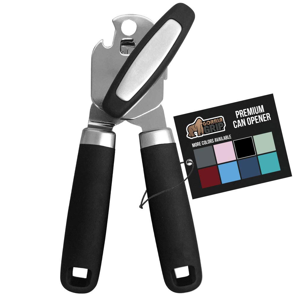 Gorilla Grip handheld can opener with oversized turn knob