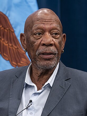 Morgan Freeman, left-handed actor