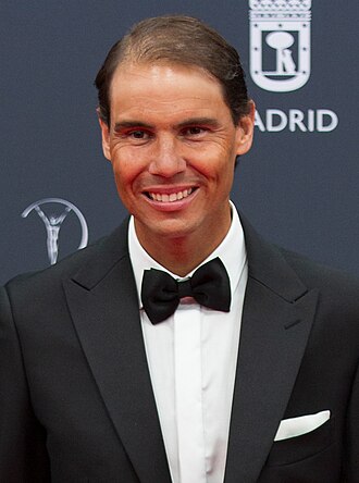 Rafael Nadal, left-handed tennis champion