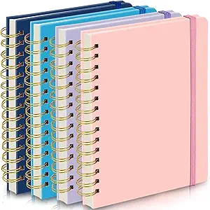 DWIYITTN A5 Spiral Notebooks