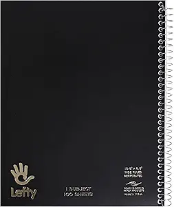 Roaring Spring Lefty Notebook