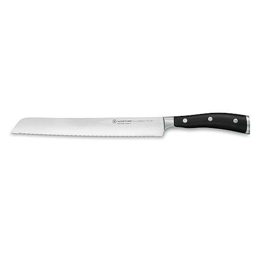 Wüsthof Classic Ikon left-handed 9-inch bread knife